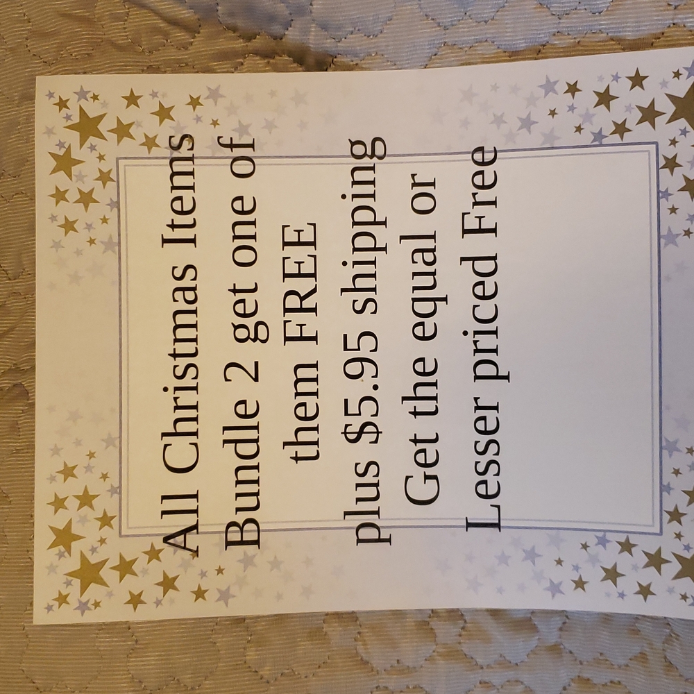 Bogo Ghristmas Free - Picture 1 of 1